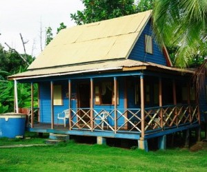 Arquitectura isleña casa típica Fuente: ColombiaTravel